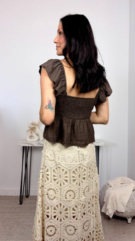 Top Bambula Mocca Top Bambula Mocca