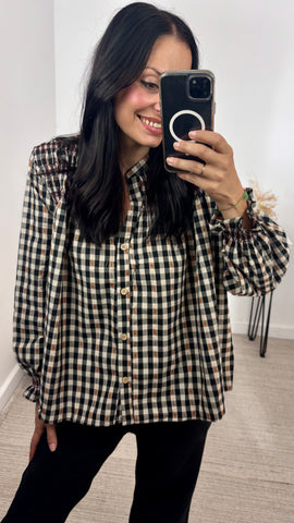 Camisa Vichy Detalles Camisa Vichy Detalles