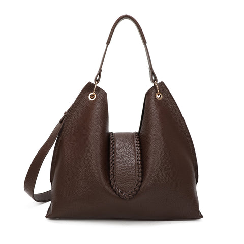 Bolso de Hombro Marrón Bolso de Hombro Marrón