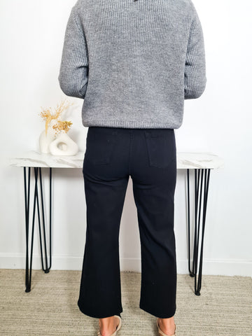 Pantalón Culotte Negro Pantalón Culotte Negro