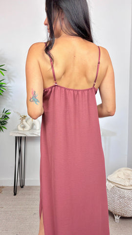 Vestido Lencero Rosa