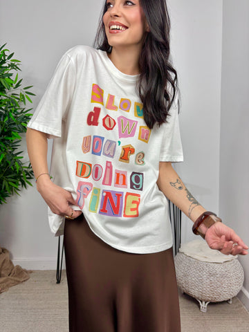 Camiseta Letras
