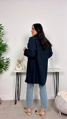 Abrigo Básico Corto Marino