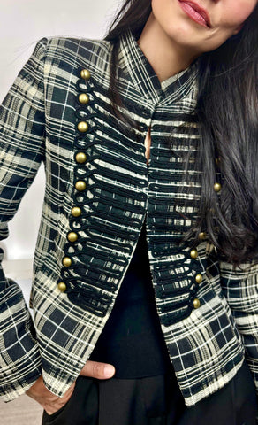 Chaqueta Cuadros Napoleón