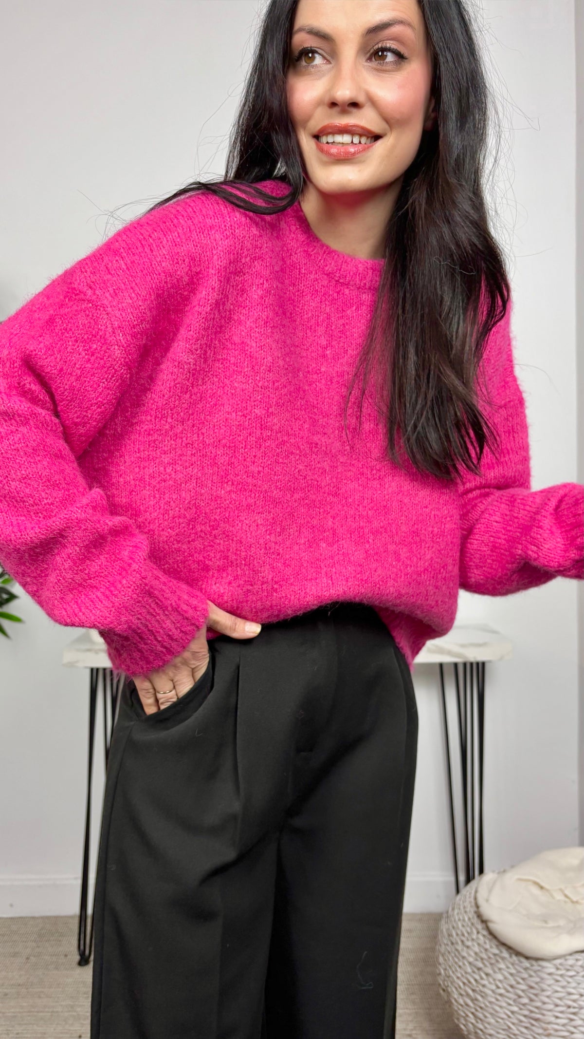 Jersey Básico Fucsia