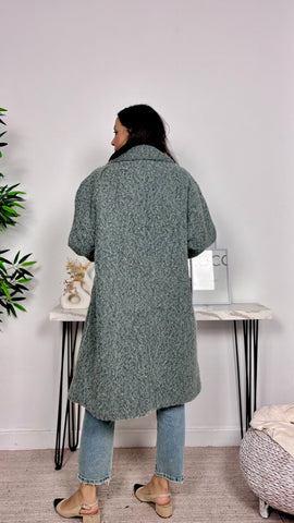 Abrigo Oversize Gris