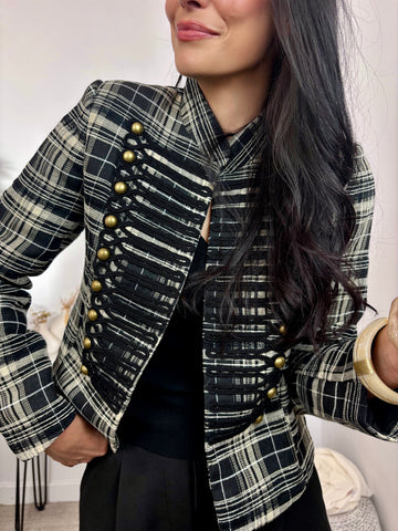 Chaqueta Cuadros Napoleón