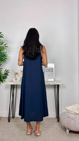Vestido Basic Marino