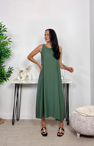 Vestido Basic Verde