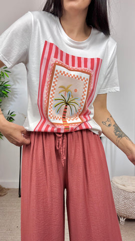Camiseta Palmeras