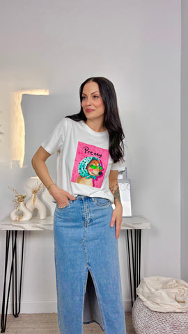 Camiseta Pretty Rosa