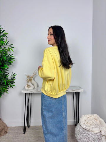 Sudadera Lazo Amarilla