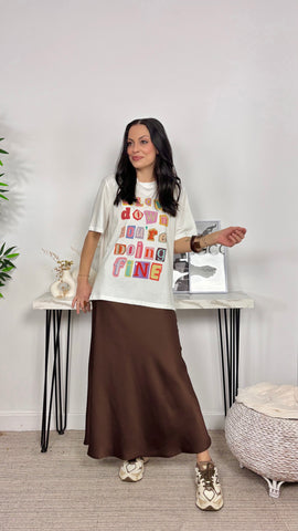 Camiseta Letras