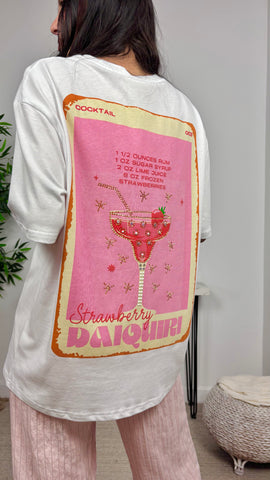 Camiseta Daikiri Blanco