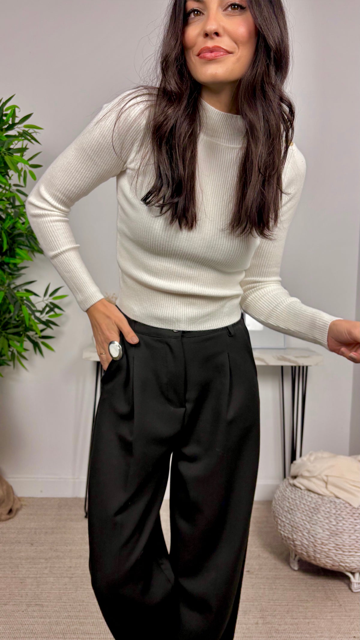 Jersey Botones Crudo