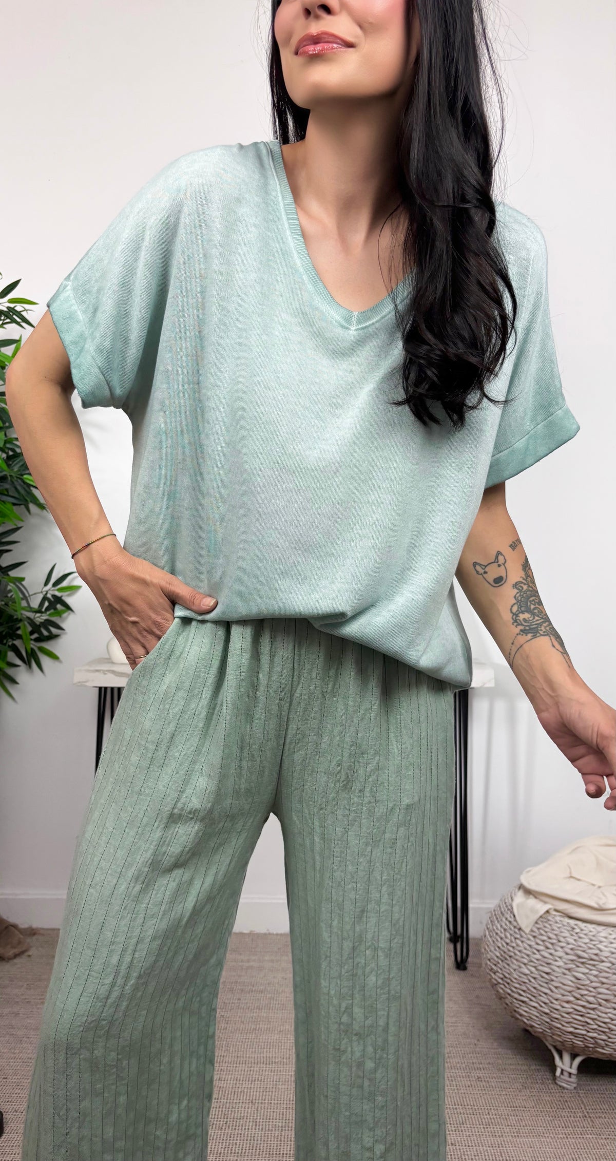 Camiseta Punto Verde