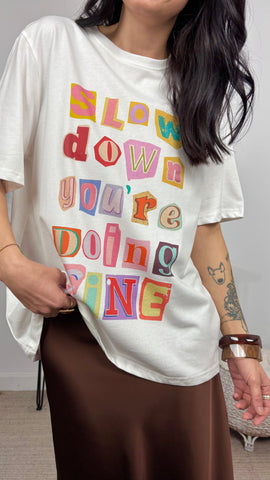 Camiseta Letras