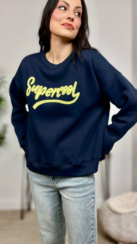 Sudadera Supercool Marino