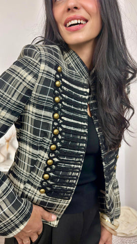 Chaqueta Cuadros Napoleón