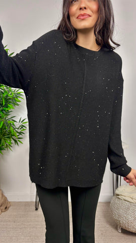 Jersey Lentejuelas Negro