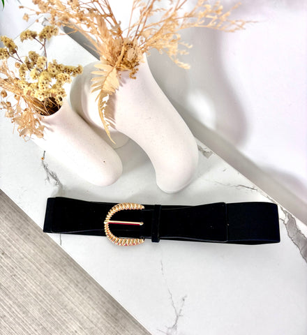 Cinturón Elastico Negro