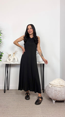 Vestido Evasé Negro