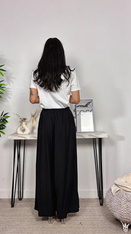 Pantalón Ancho Negro