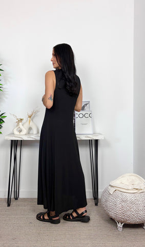 Vestido Evasé Negro
