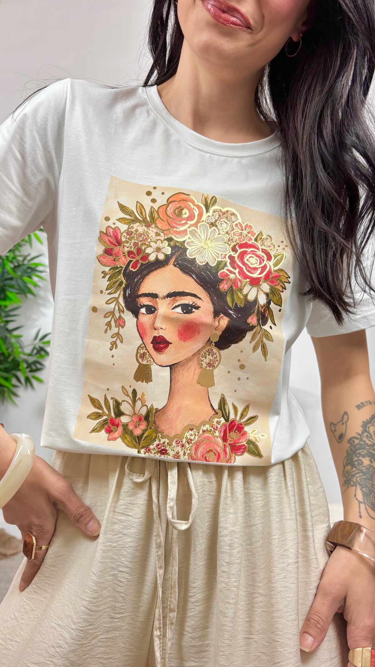 Camiseta Frida Chic