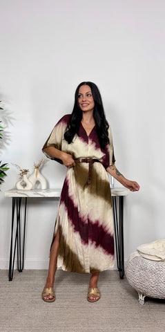 Vestido Degradé Beis