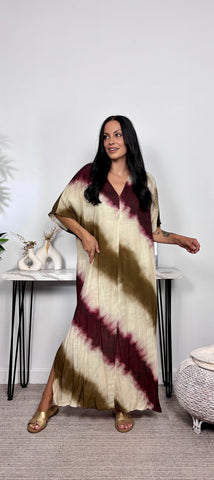 Vestido Degradé Beis