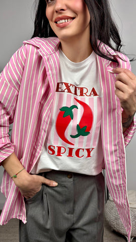 Camiseta Spicy Rosa