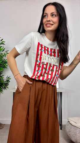 Camiseta Salchicha Stripes