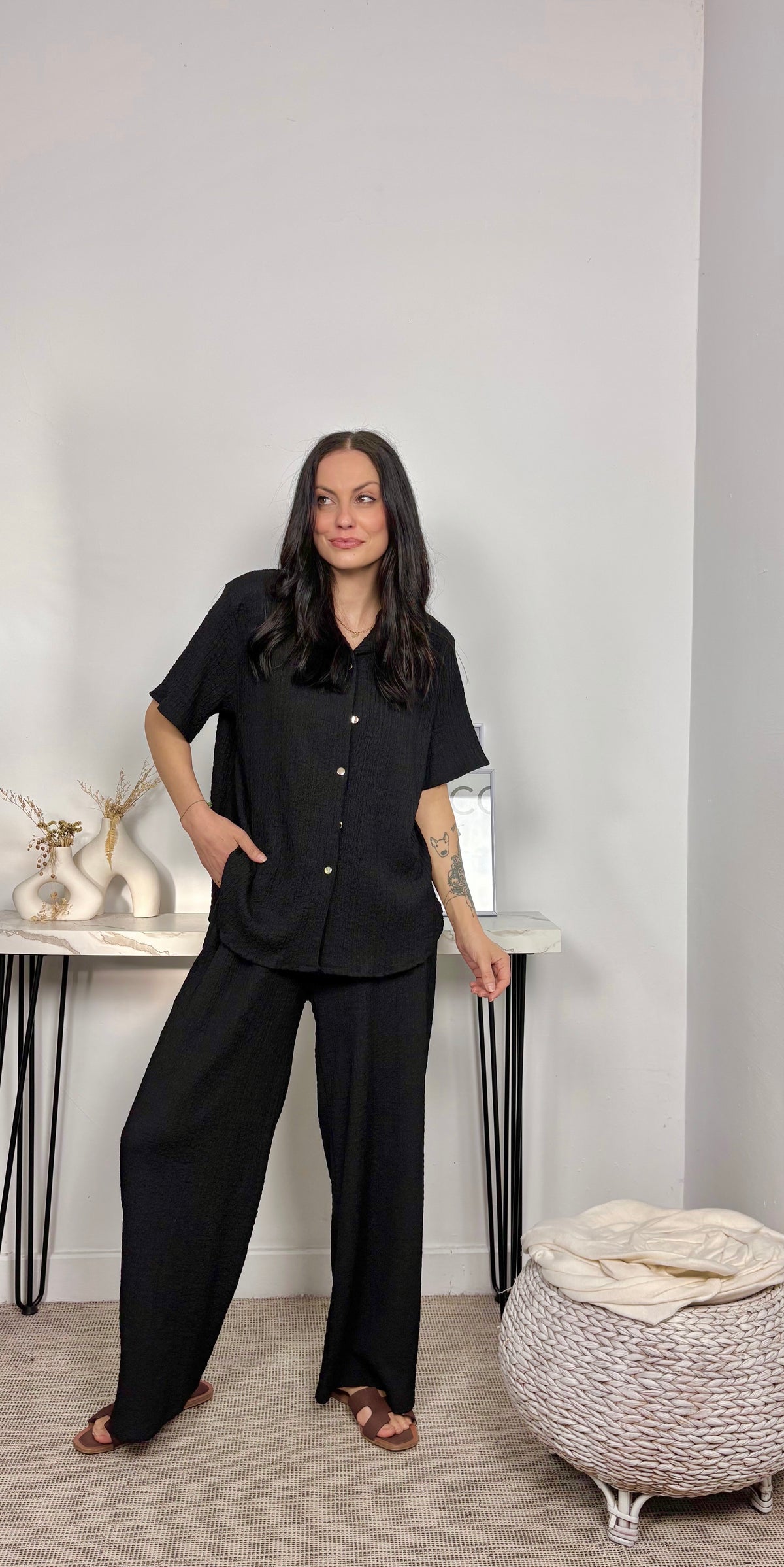 Conjunto Fluido Negro