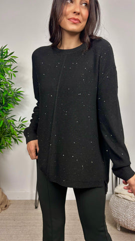 Jersey Lentejuelas Negro