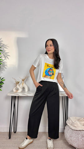 Camiseta Pretty Amarillo