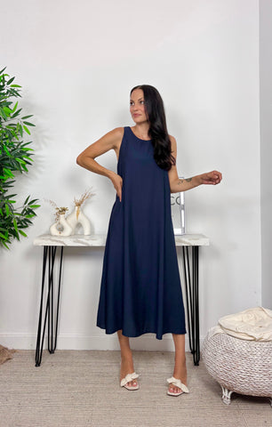Vestido Basic Marino