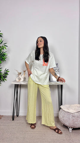 Camiseta Soleil Blanco