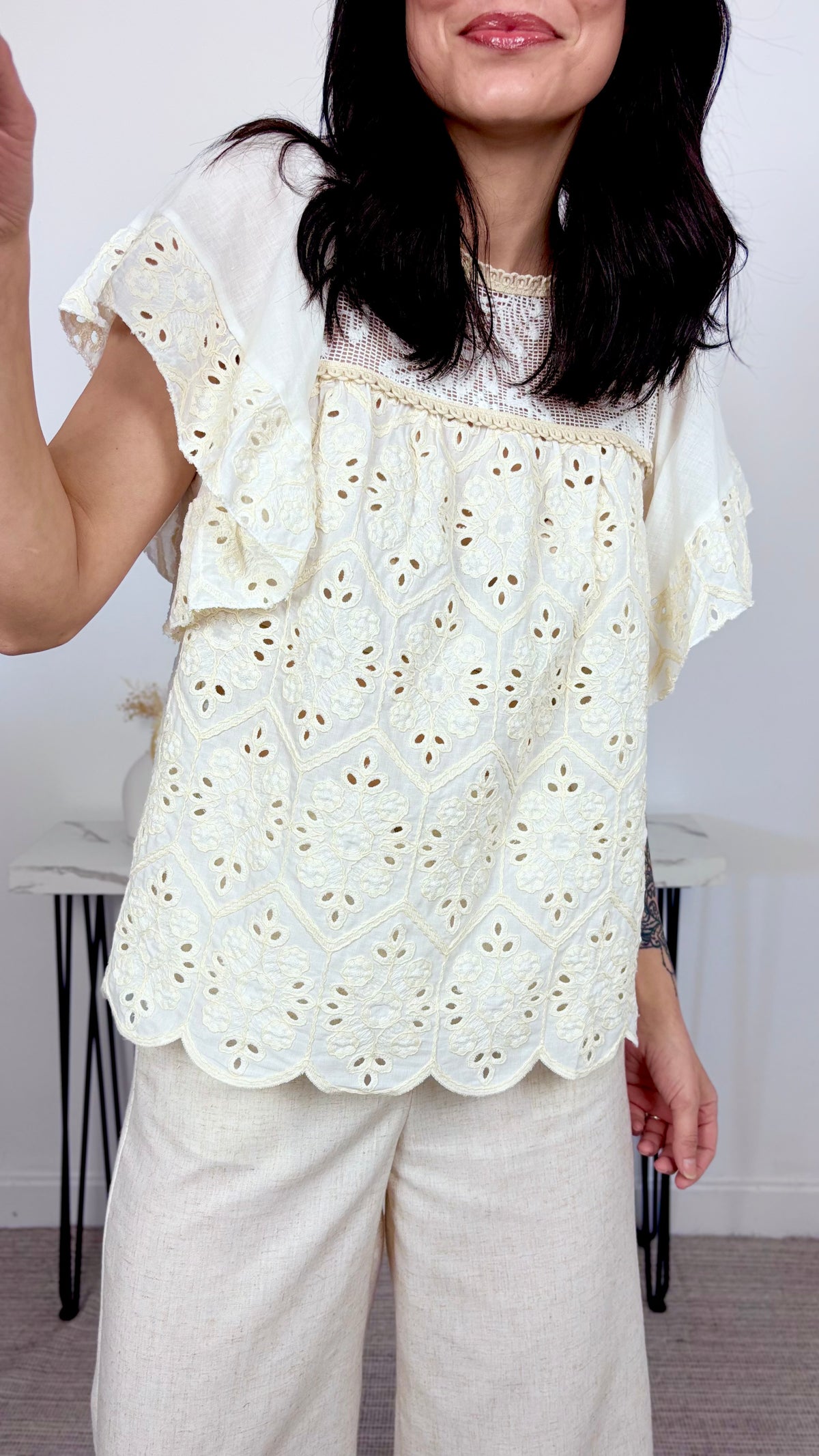 Blusa Bordado