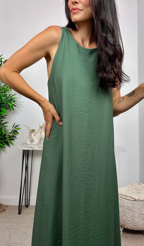 Vestido Basic Verde