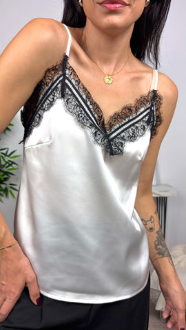 Lencera Satén Blanco