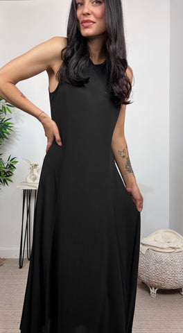 Vestido Evasé Negro