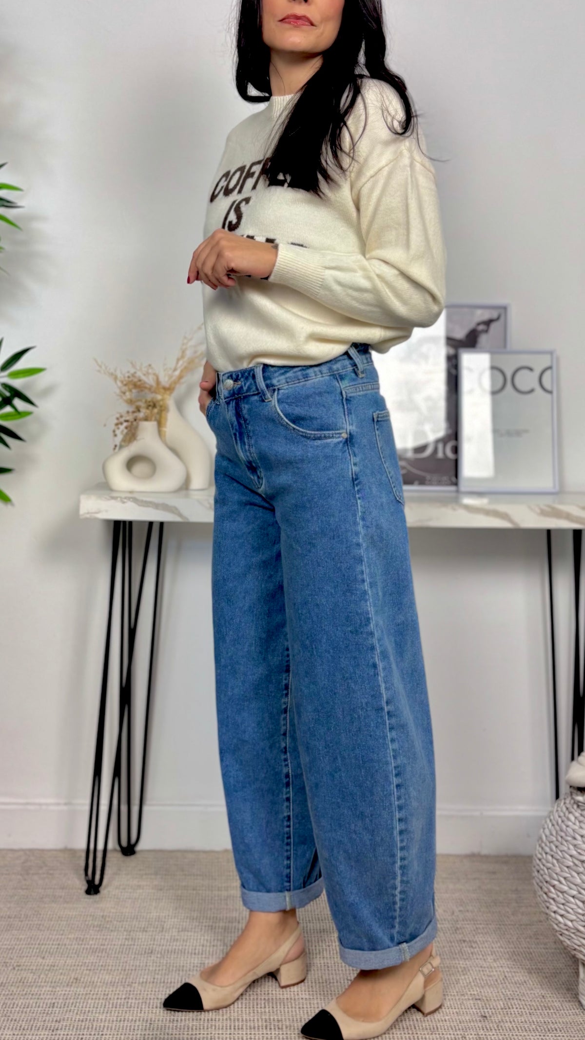 Pantalón Vaquero Balloon