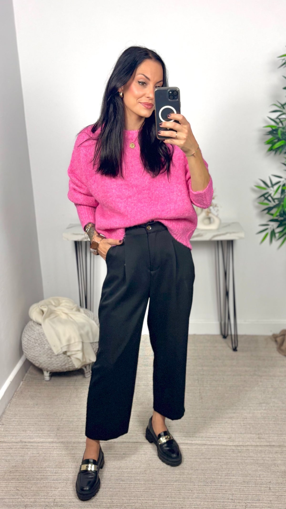 Jersey Básico Fucsia