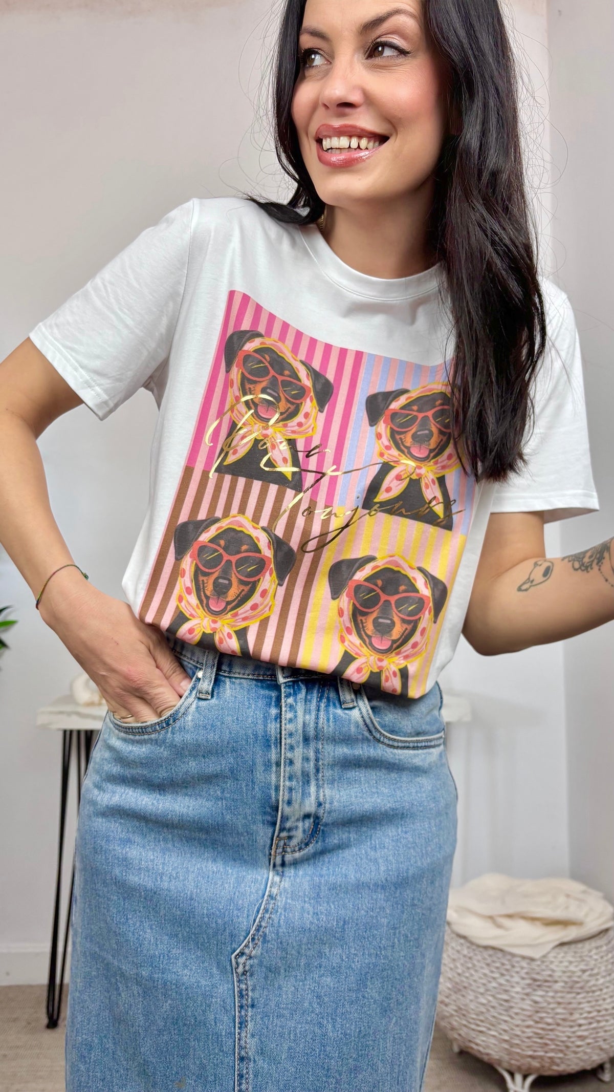 Camiseta Funny Dogs