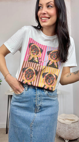 Camiseta Funny Dogs